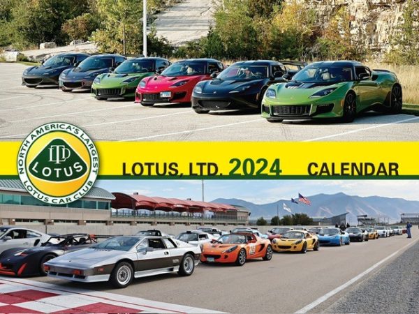 Lotus LTD 2024 Calendar Cover
